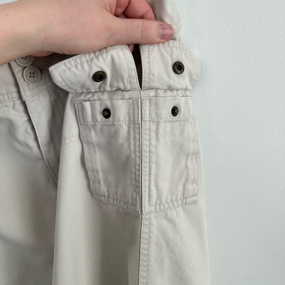 Vintage Y2K Cream Cargo Mid Thigh Skirt - Picture 4 of 9